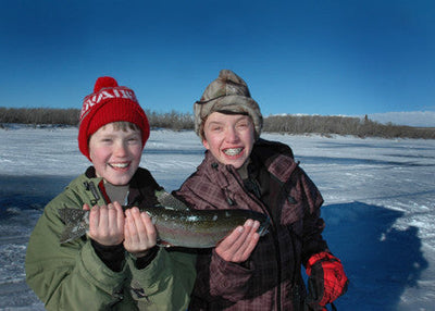 Ice Fishing Duck Lake