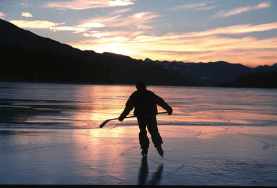 Ice skating on the wild side